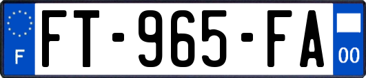 FT-965-FA