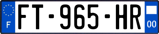 FT-965-HR