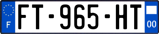 FT-965-HT