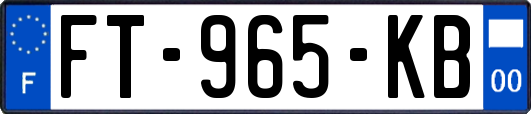 FT-965-KB