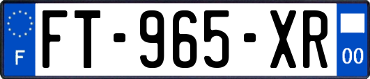 FT-965-XR