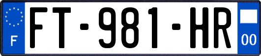 FT-981-HR