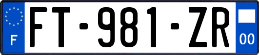 FT-981-ZR