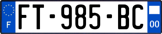 FT-985-BC