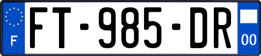 FT-985-DR