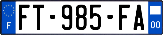 FT-985-FA