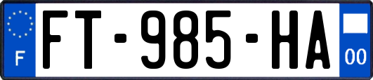 FT-985-HA