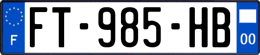 FT-985-HB