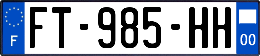 FT-985-HH