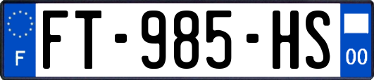 FT-985-HS