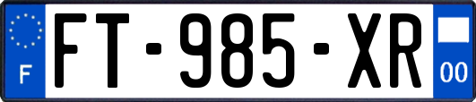 FT-985-XR