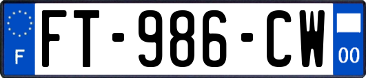 FT-986-CW