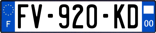 FV-920-KD