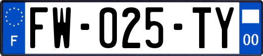 FW-025-TY