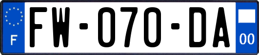 FW-070-DA
