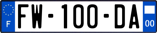FW-100-DA