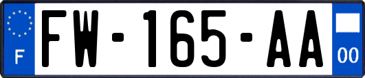 FW-165-AA