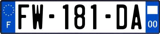 FW-181-DA