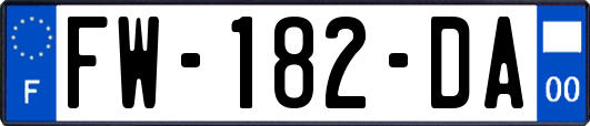 FW-182-DA