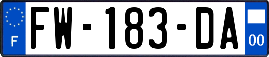 FW-183-DA