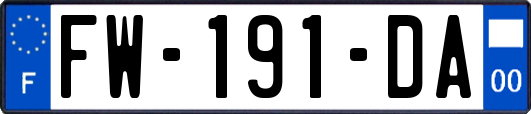 FW-191-DA