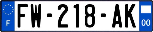 FW-218-AK