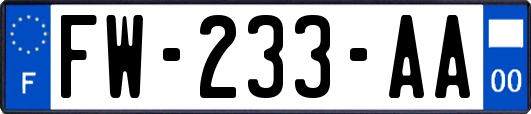 FW-233-AA