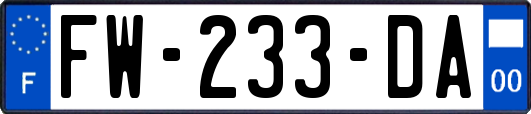 FW-233-DA