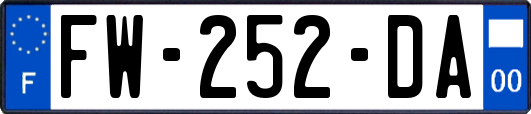 FW-252-DA