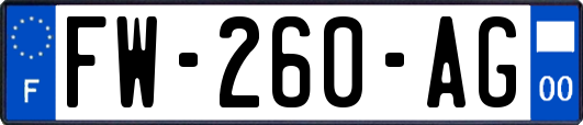 FW-260-AG