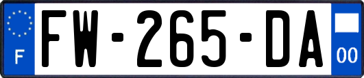 FW-265-DA