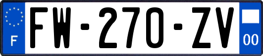 FW-270-ZV