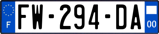 FW-294-DA