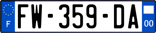 FW-359-DA