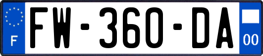 FW-360-DA