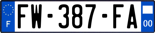 FW-387-FA