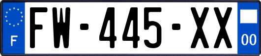 FW-445-XX