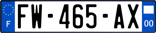 FW-465-AX