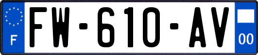 FW-610-AV