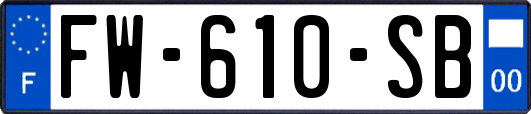 FW-610-SB