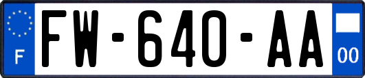 FW-640-AA