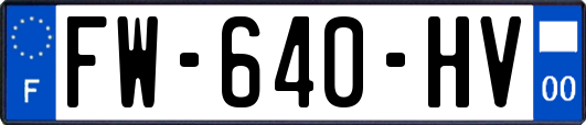 FW-640-HV
