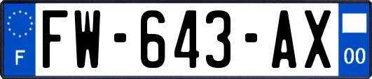 FW-643-AX