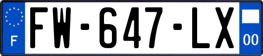 FW-647-LX