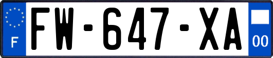 FW-647-XA