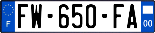 FW-650-FA