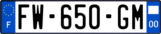 FW-650-GM
