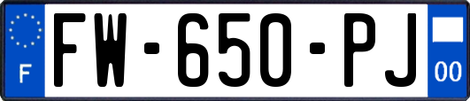 FW-650-PJ