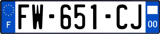 FW-651-CJ