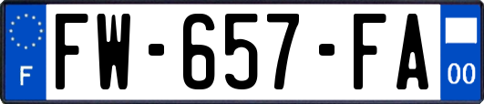 FW-657-FA